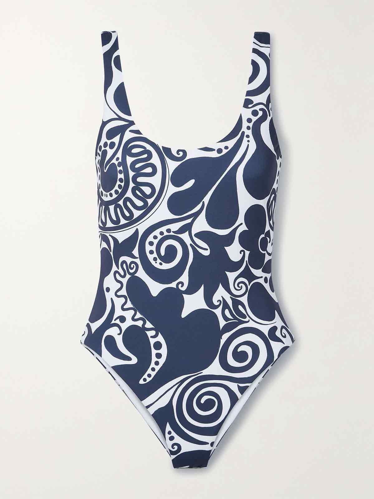 + NET SUSTAIN Jodi printed swimsuit MARA HOFFMAN