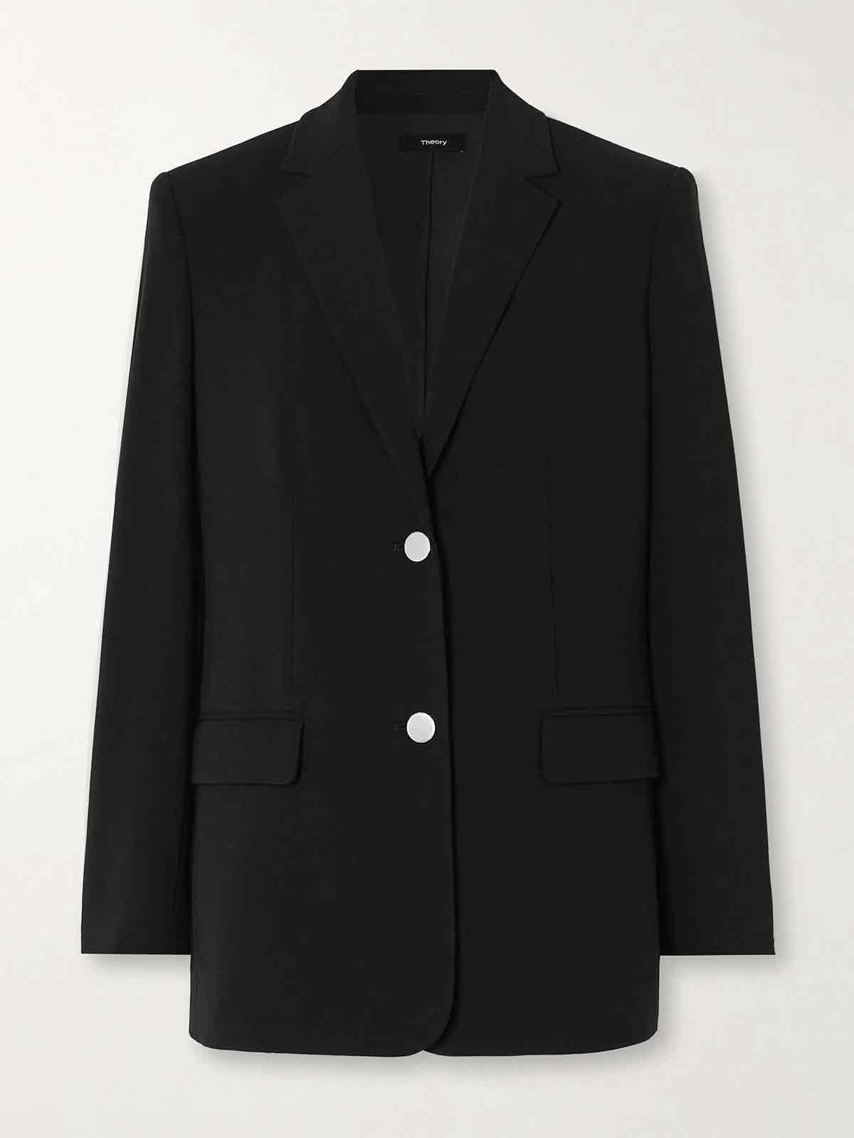 + NET SUSTAIN crepe blazer THEORY