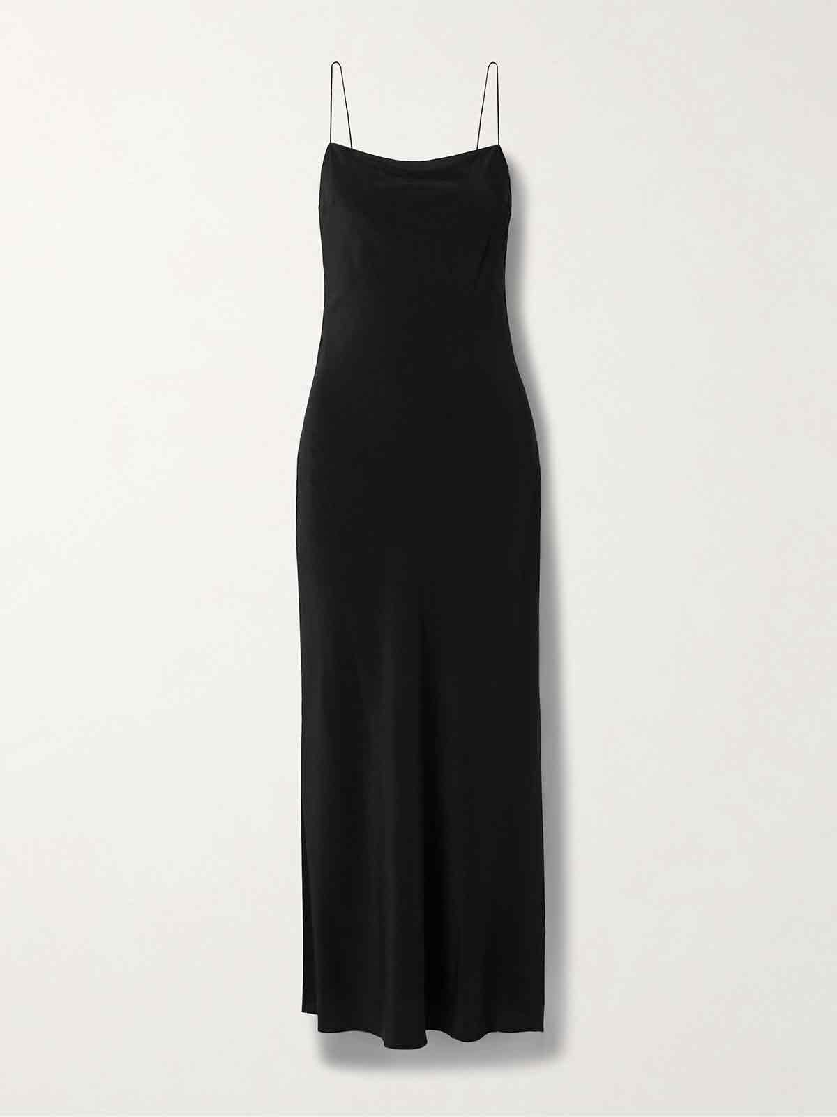 + NET SUSTAIN organic silk maxi dress MATTEAU