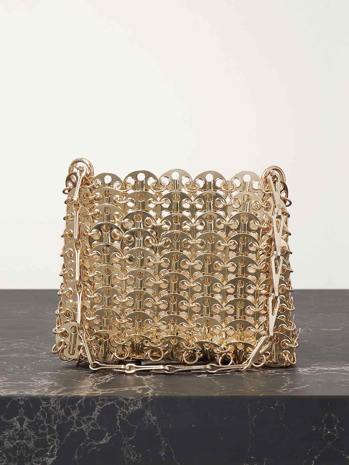 1969 Nano chainmail shoulder bag RABANNE