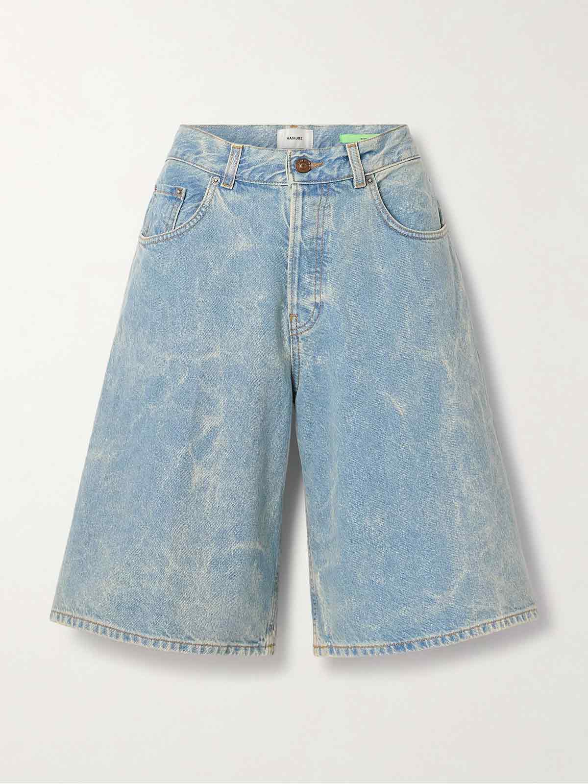 Becky organic denim shorts HAIKURE