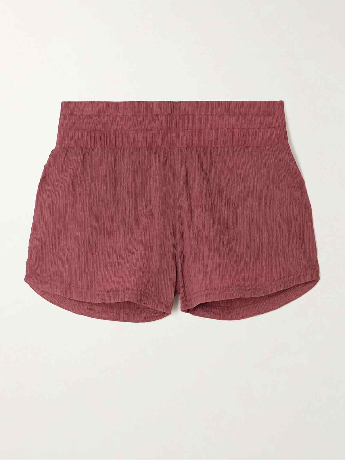 Cala plissé-shell shorts VARLEY