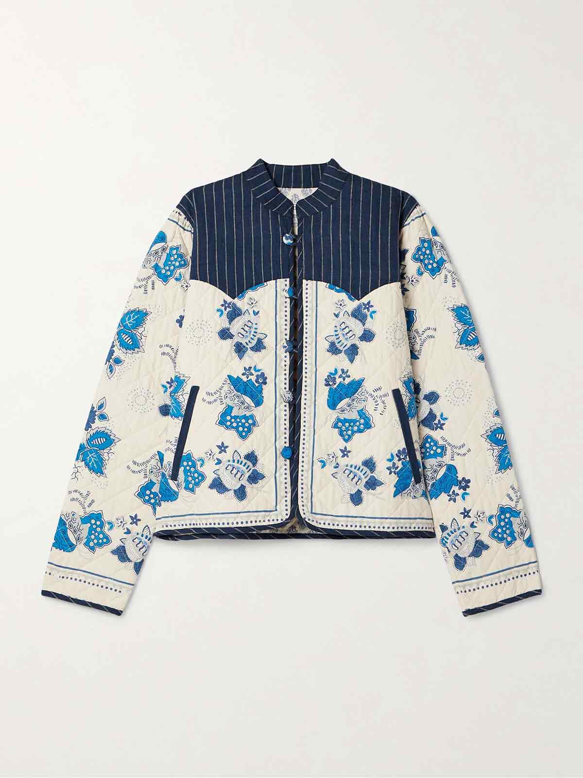 Claude printed quilted cotton jacket ALIX OF BOHEMIA