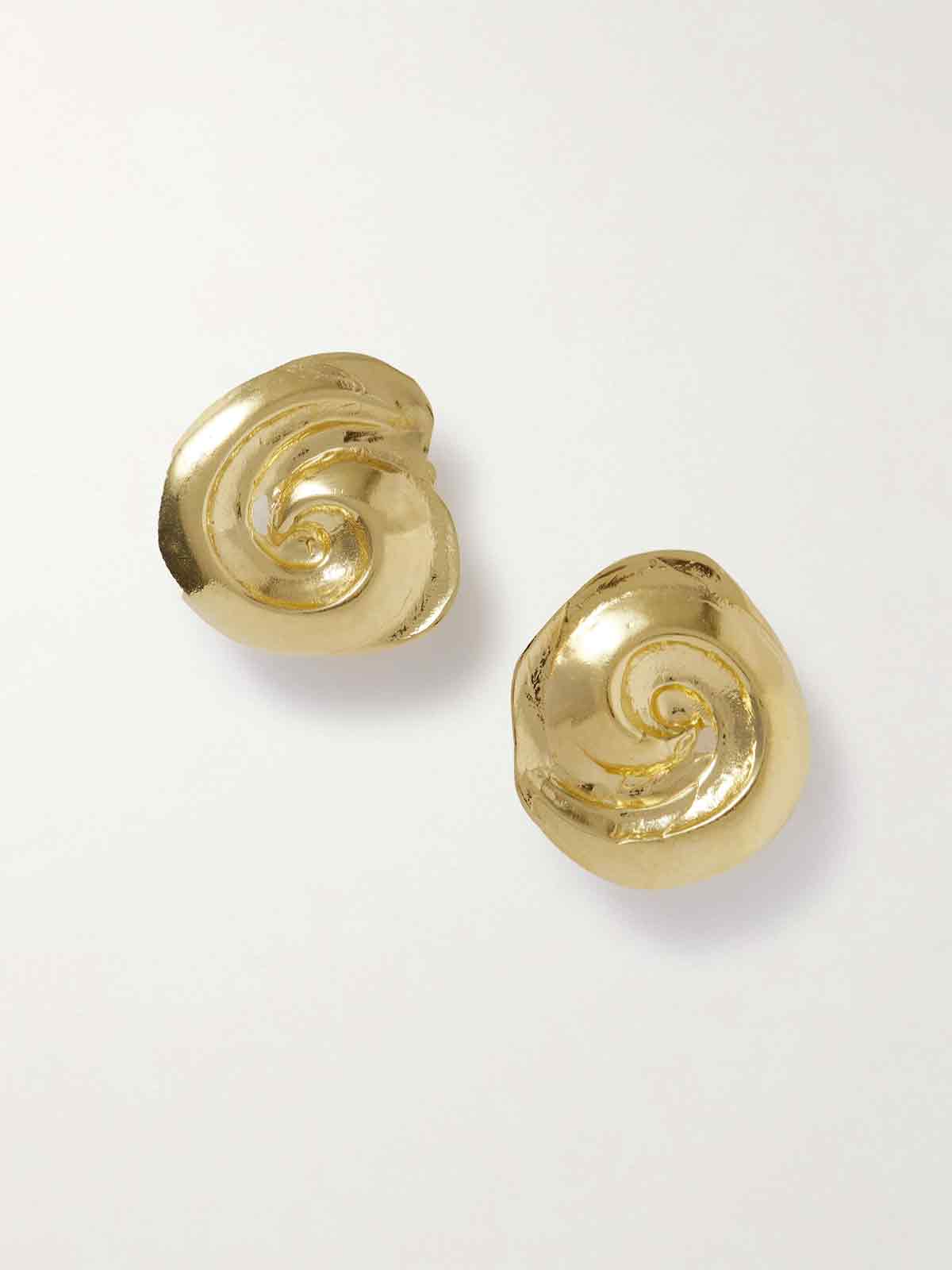 Cote gold-plated earrings THE YSSO