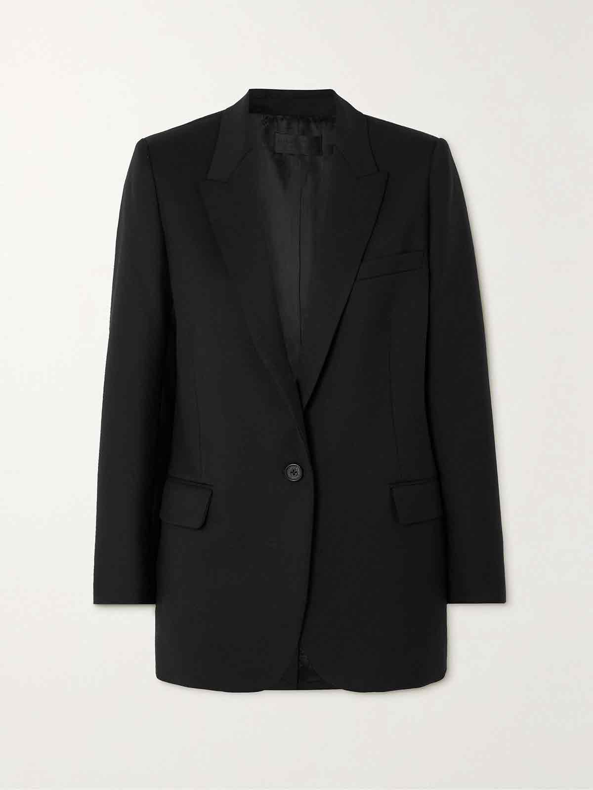 Diane stretch-wool twill blazer NILI LOTAN