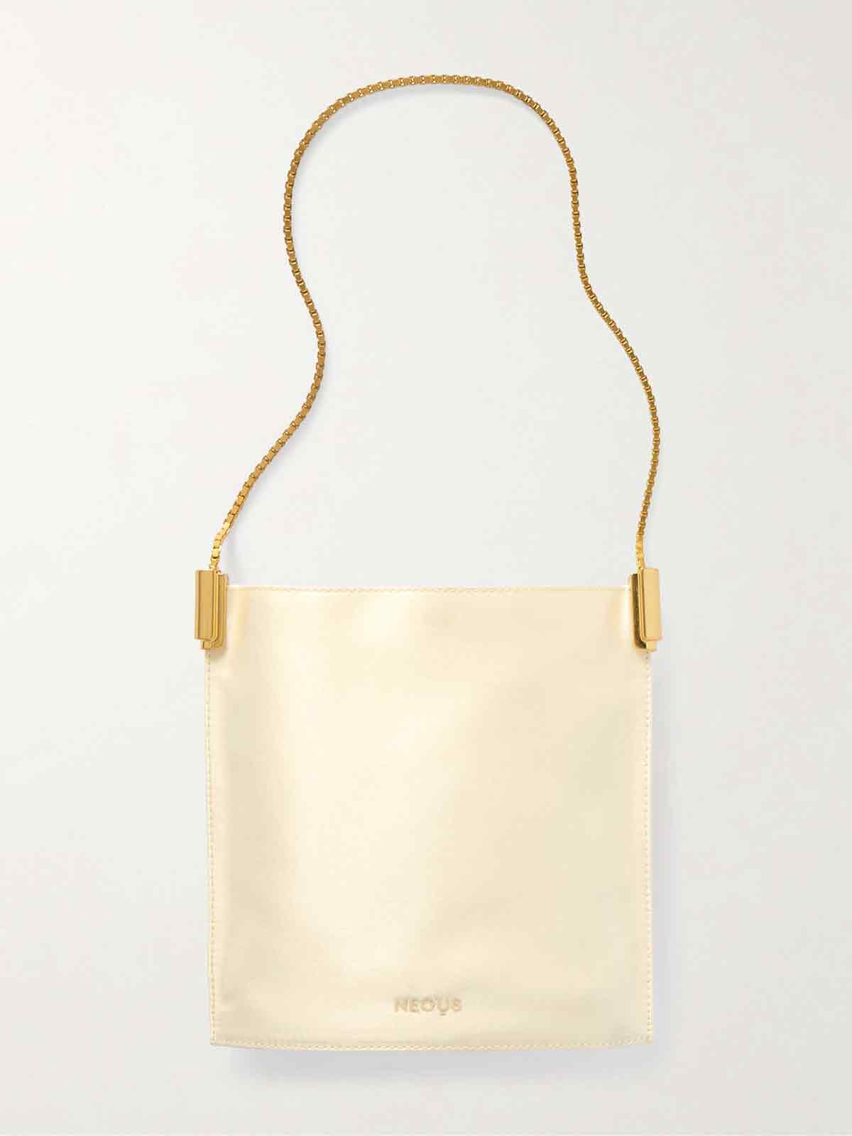 Dorado embroidered satin shoulder bag NEOUS