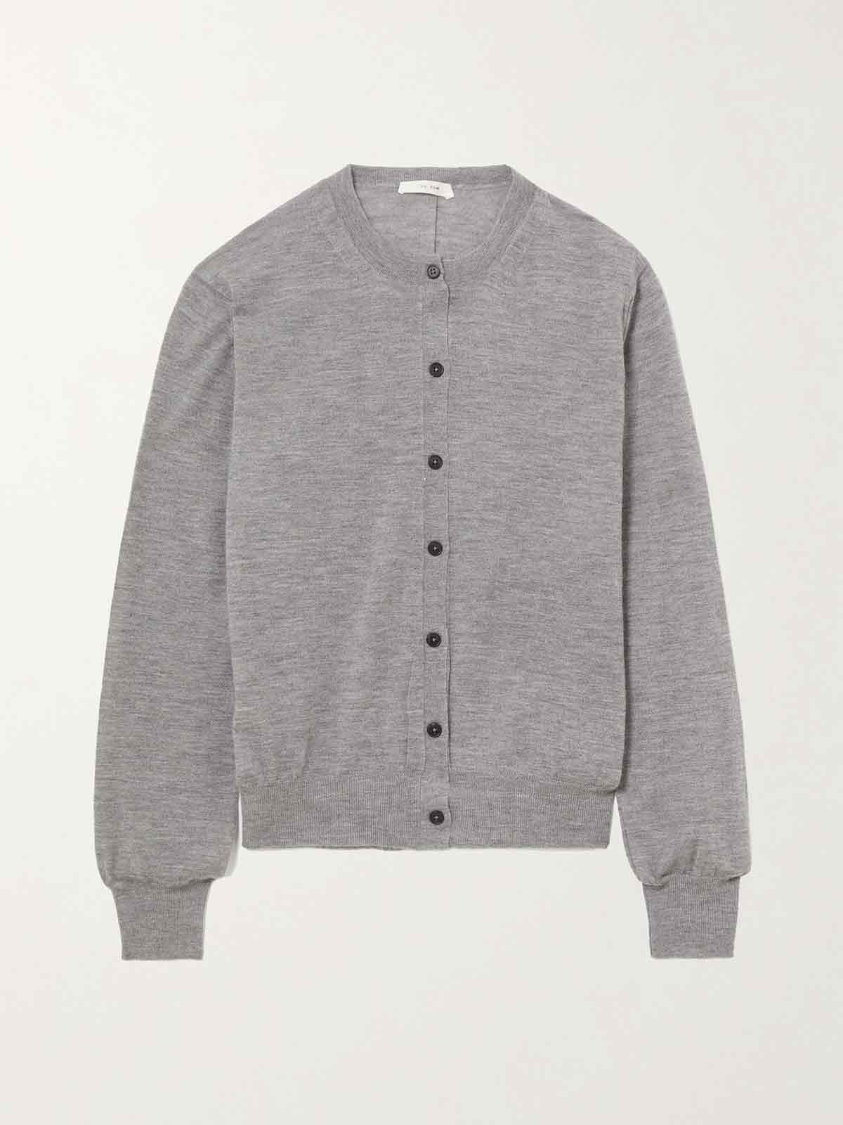 Essentials Battersea cashmere cardigan THE ROW