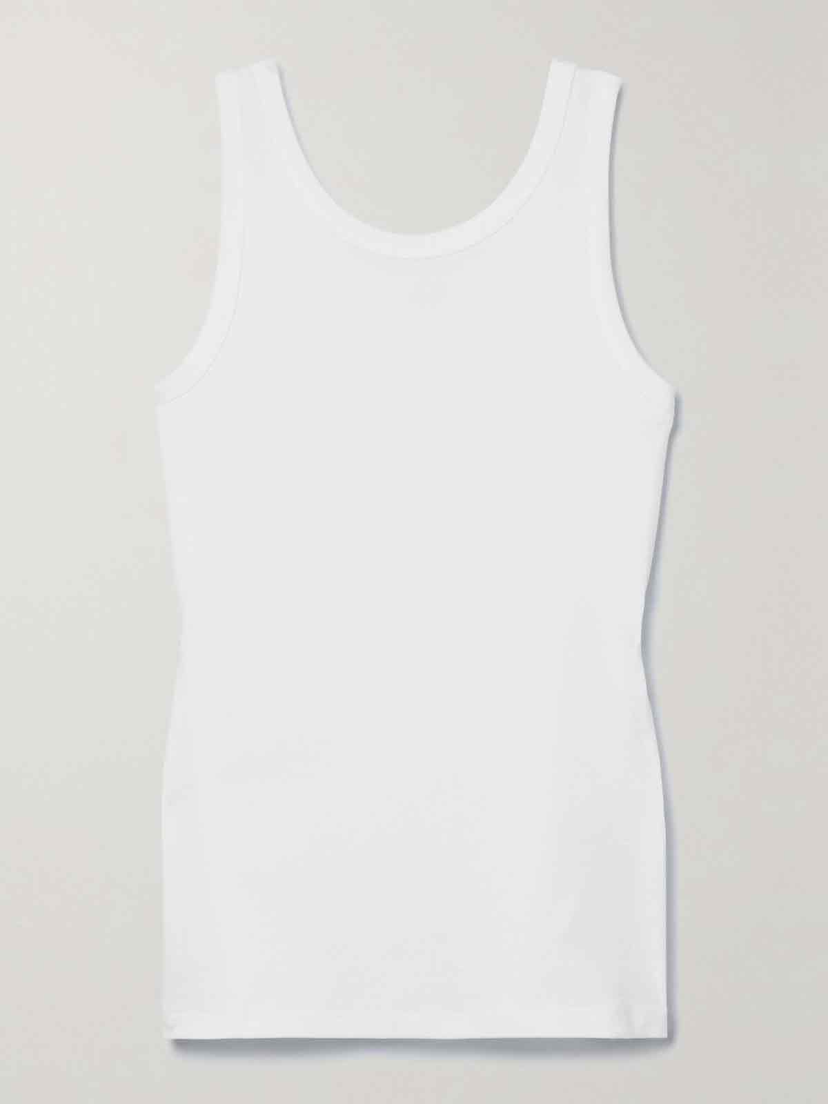 Essentials Frankie organic cotton-jersey tank THE ROW