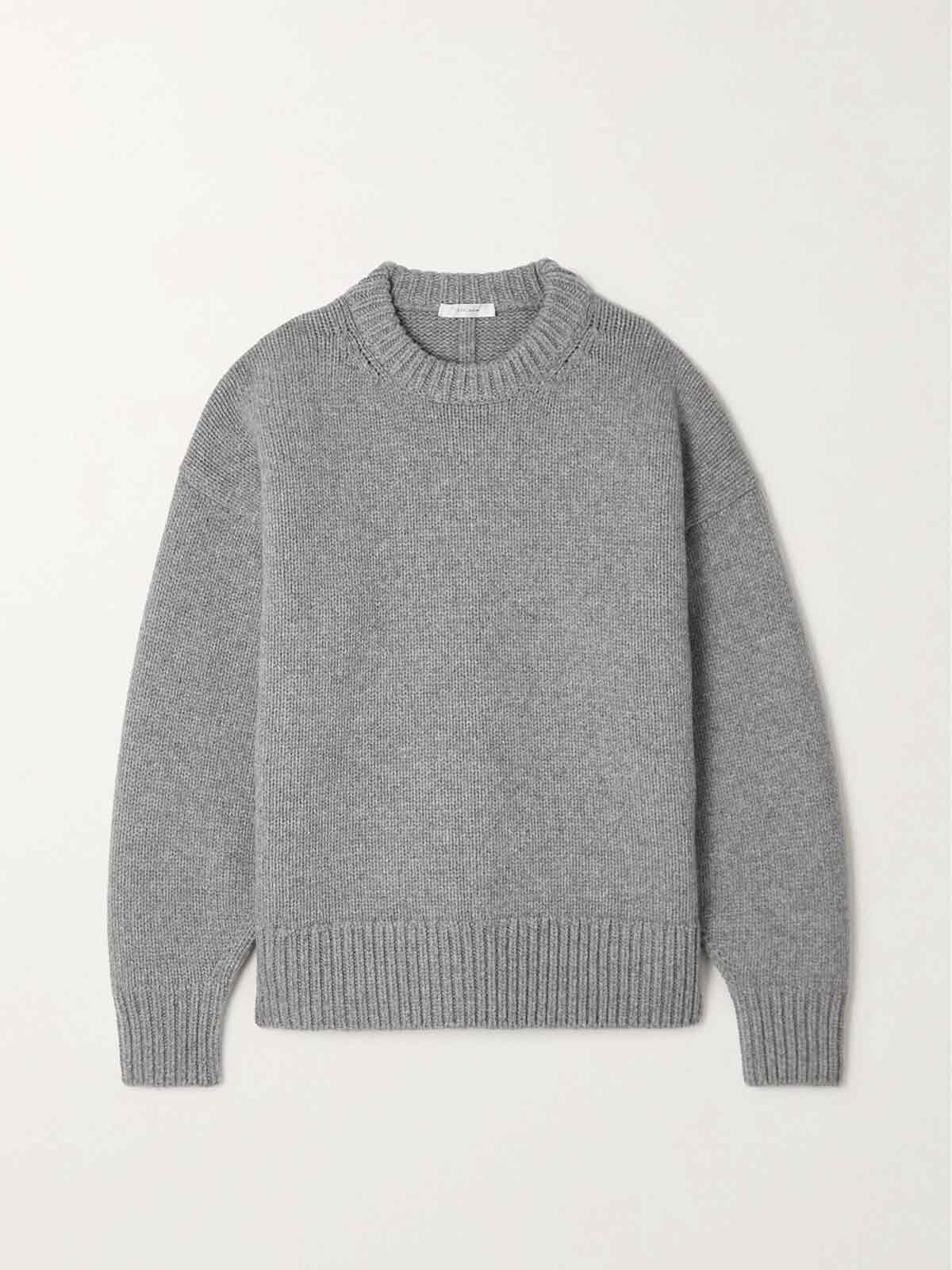 Essentials Ophelia oversized wool and cashmere-blend sweater THE ROW