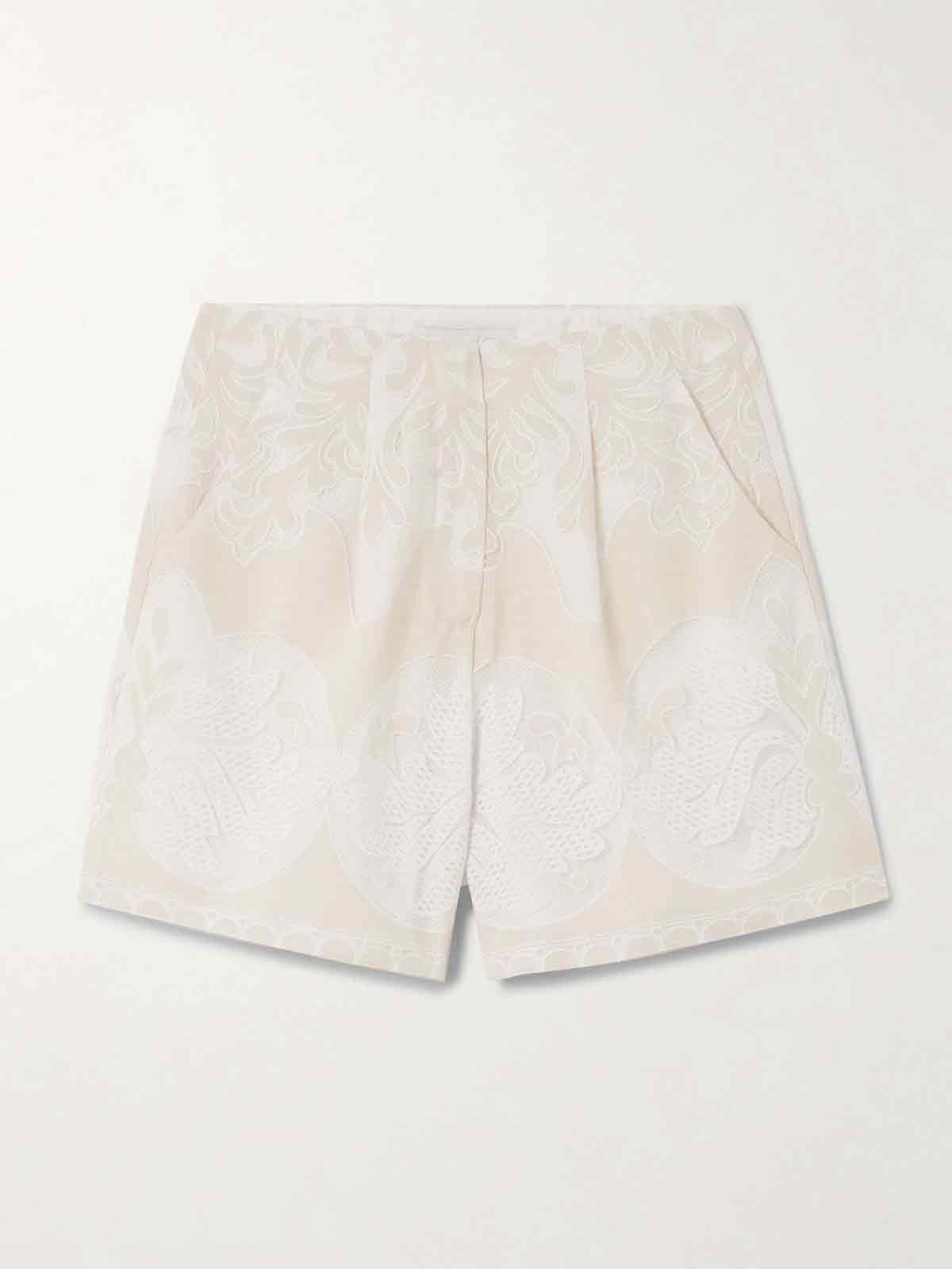 Gwen lace and voile shorts BORGO DE NOR