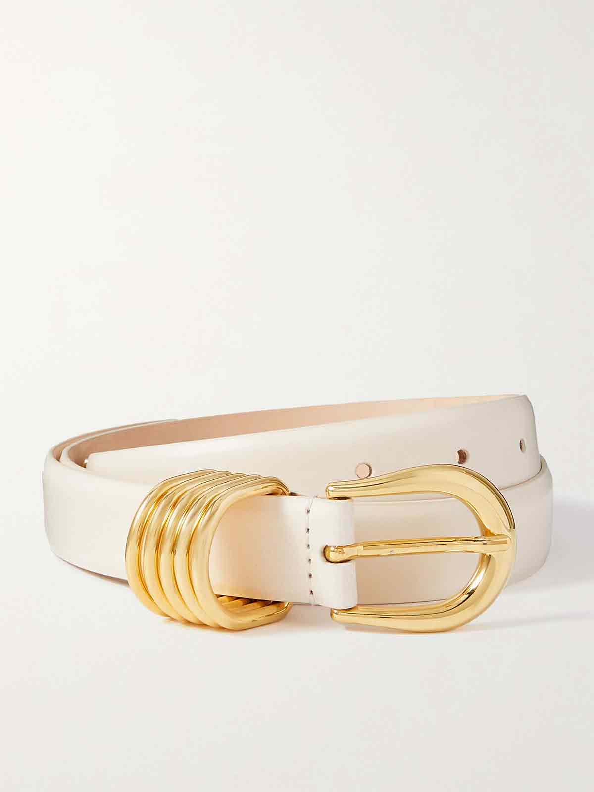 Hollyhock leather belt DÉHANCHE