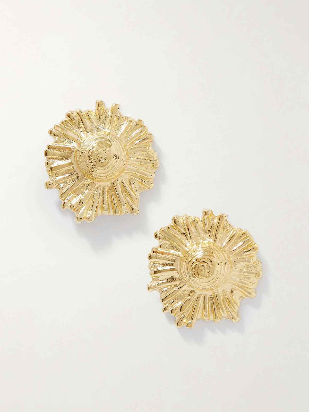 Ilios gold-plated earrings THE YSSO