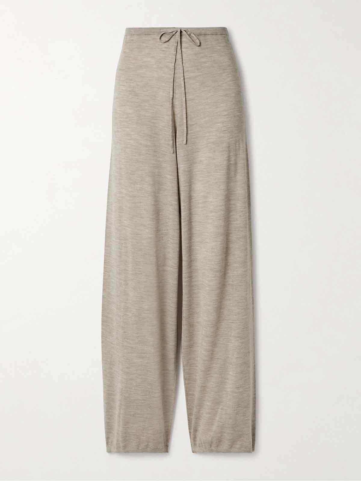 James wool track pants LESET