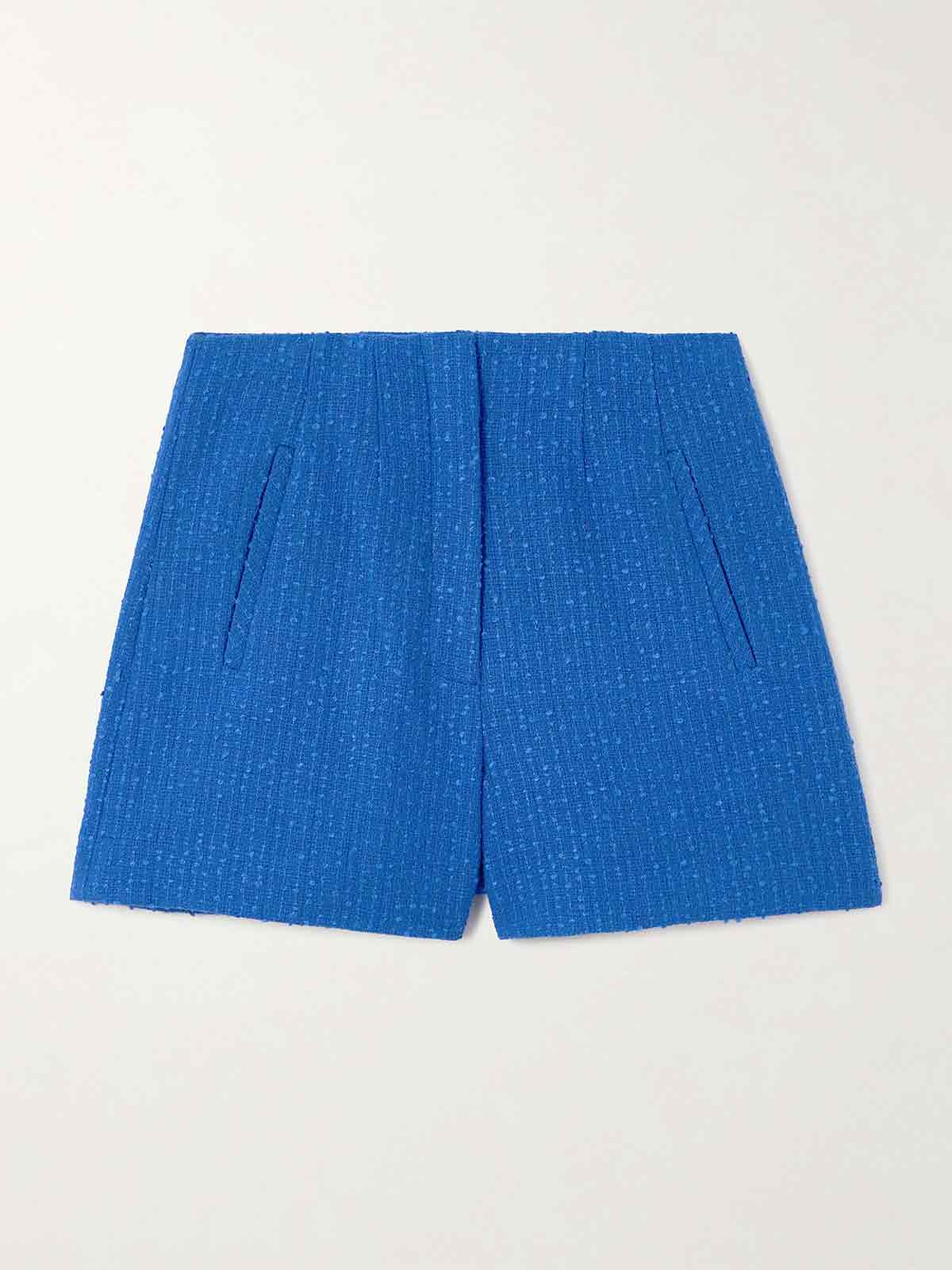 Jazmin cotton-blend bouclé-tweed shorts VERONICA BEARD