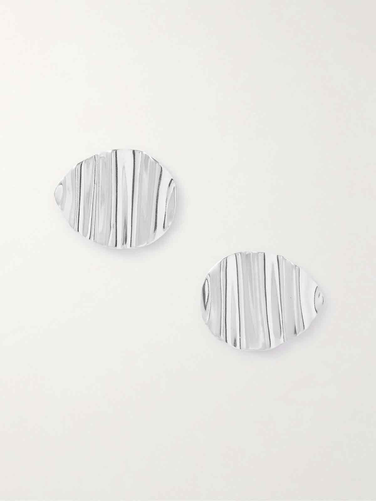 L'Onda sterling silver earrings THE YSSO