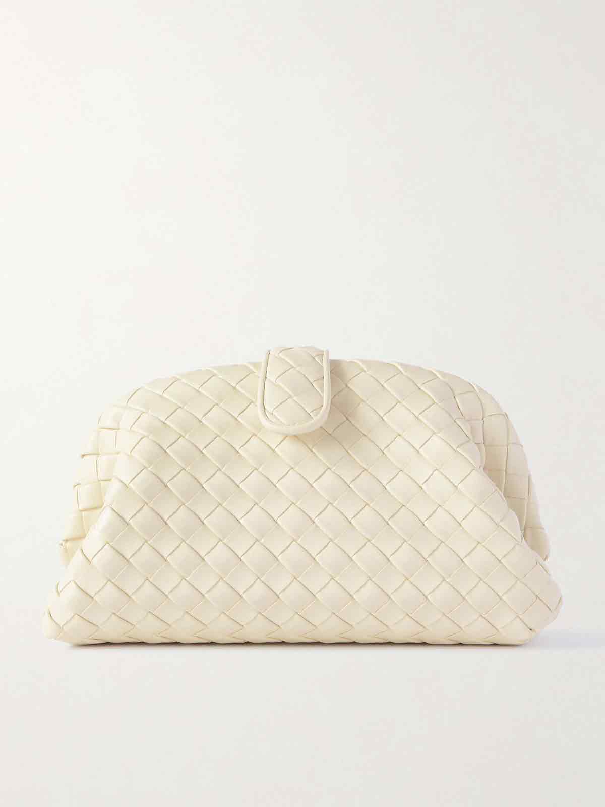 Lauren 1980 Teen small intrecciato leather clutch BOTTEGA VENETA