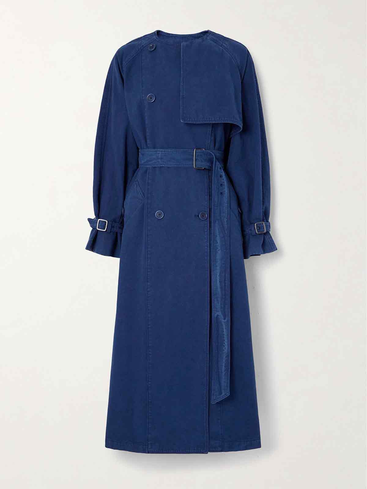 Layered denim trench coat MAX MARA