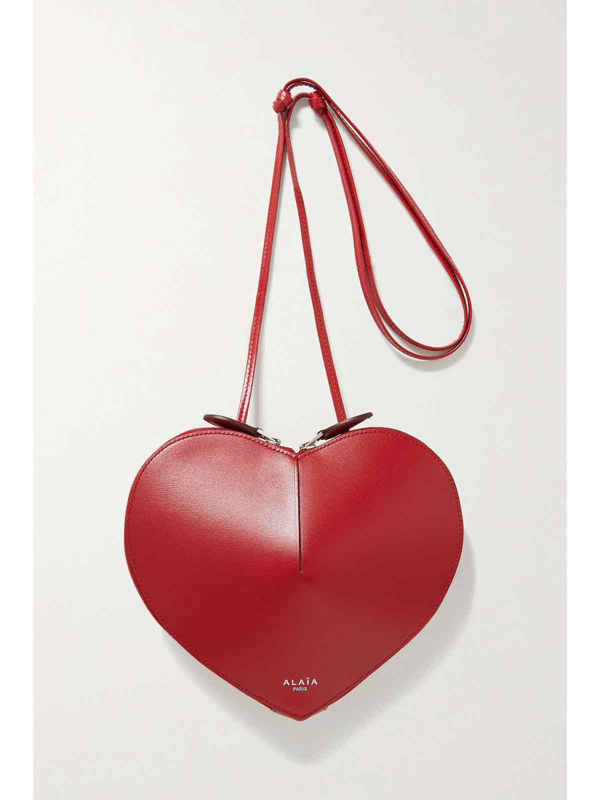 Le Coeur leather shoulder bag ALAÏA