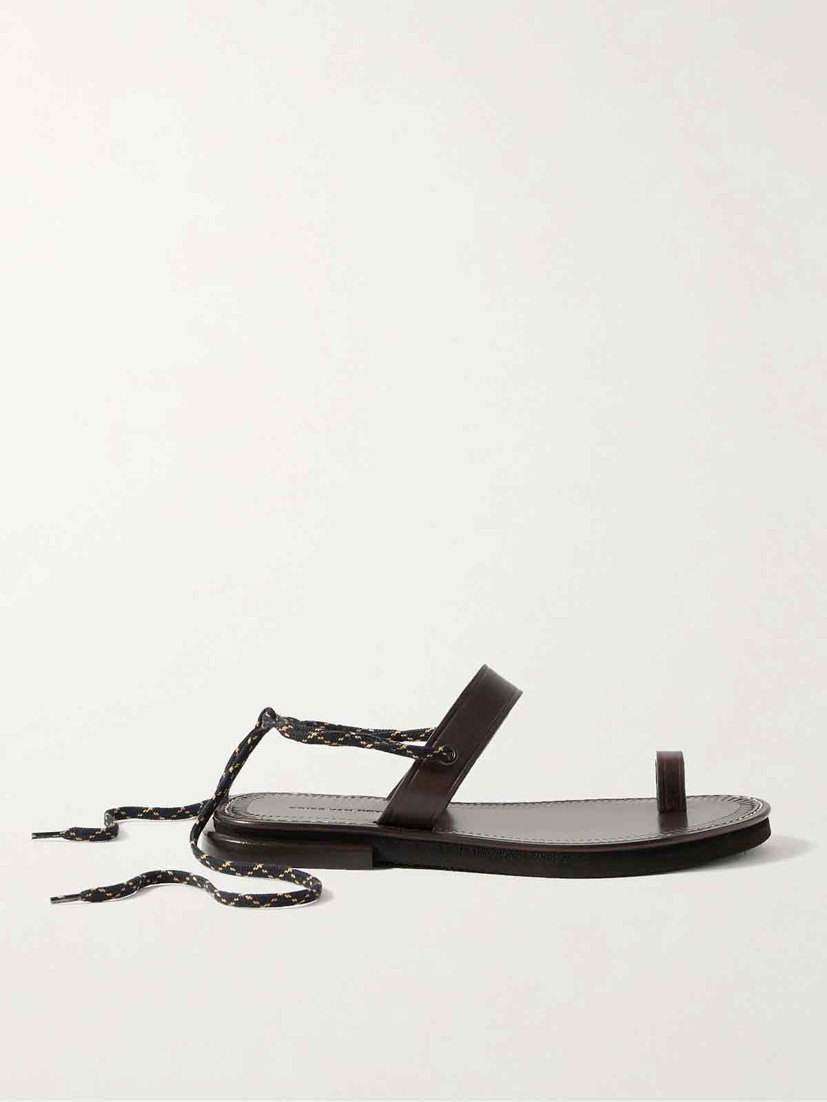 Leather sandals ST. AGNI