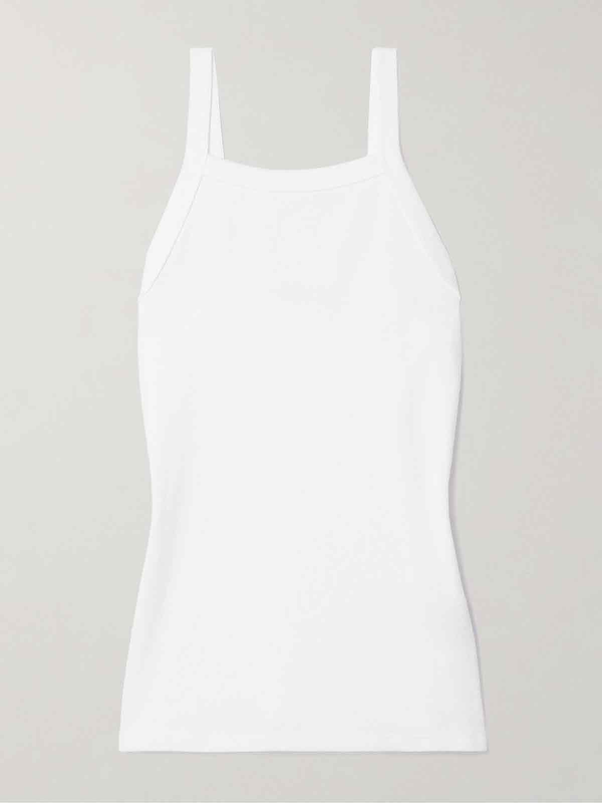 Lillian cotton-jersey tank HAIKURE