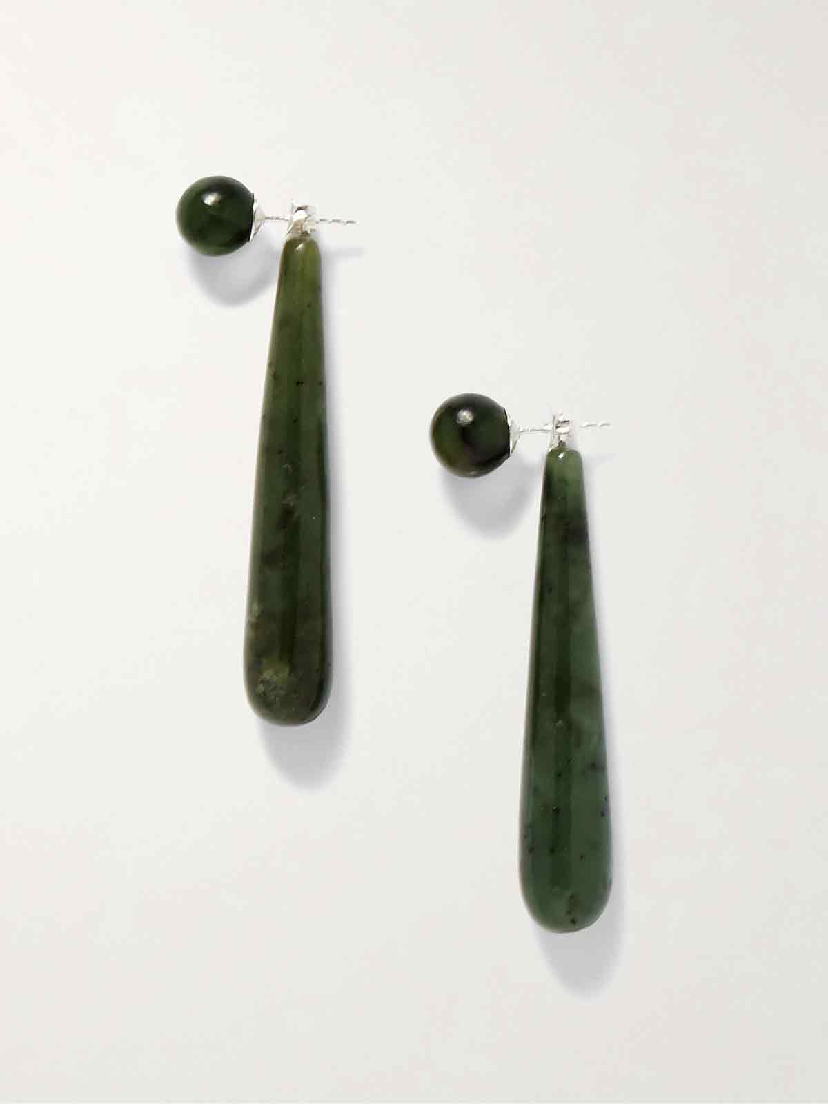 Medium Angelika jade earrings SOPHIE BUHAI