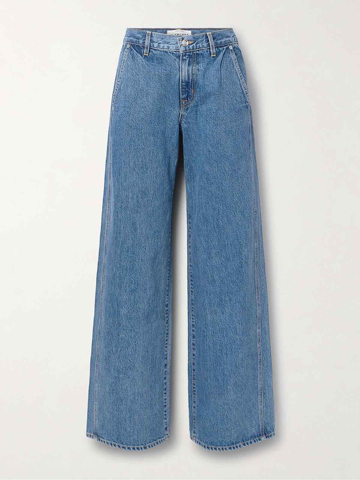 Mica low-rise wide-leg jeans SLVRLAKE