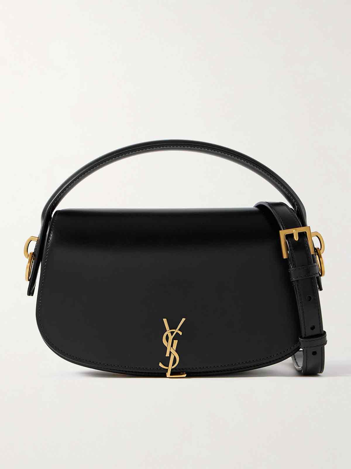 New Bascule embellished leather tote SAINT LAURENT