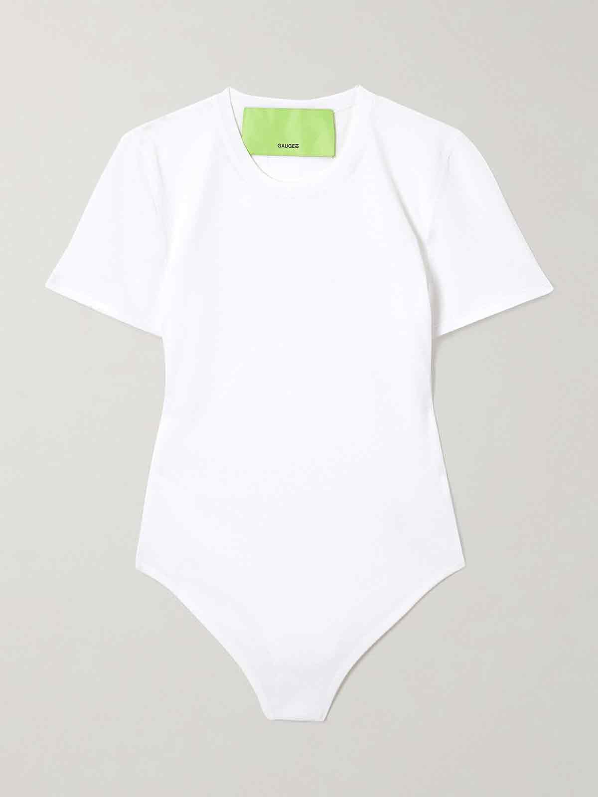 Olite stretch-jersey bodysuit GAUGE81