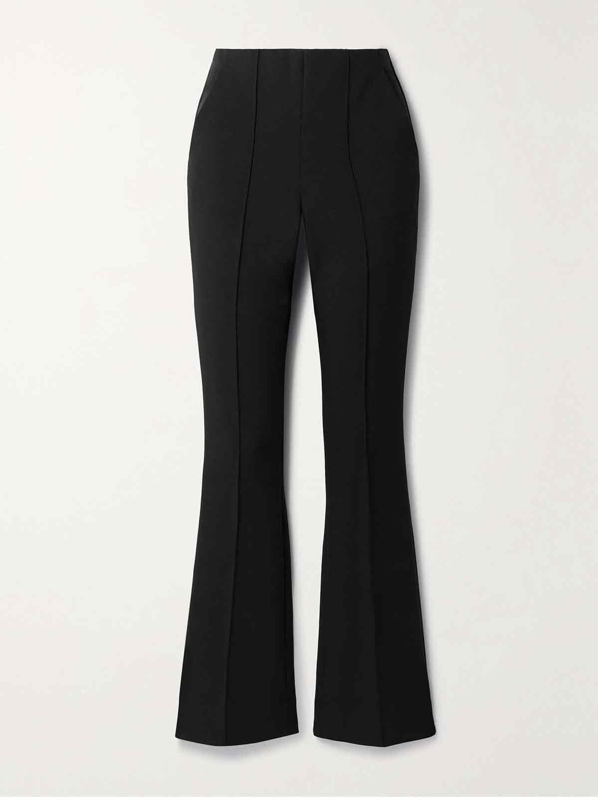 Orion stretch-crepe flared pants VERONICA BEARD