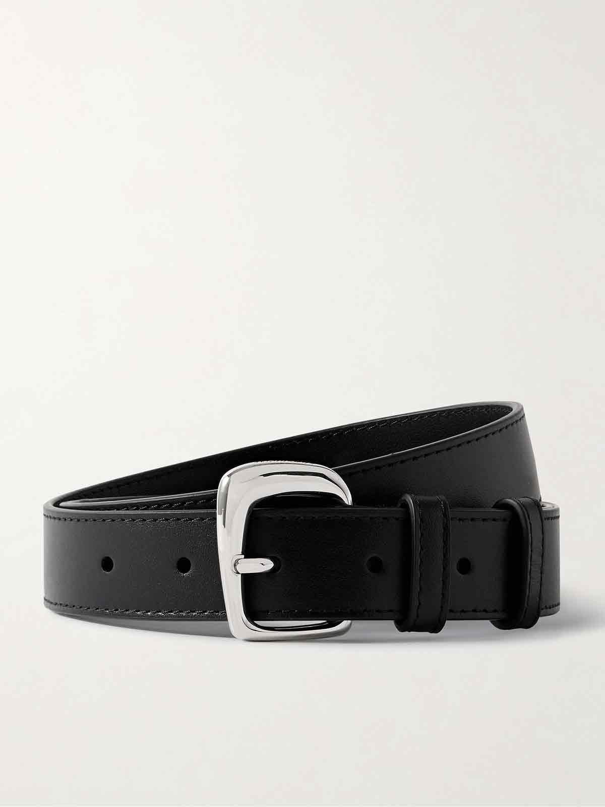 Ovalo leather belt JACQUEMUS