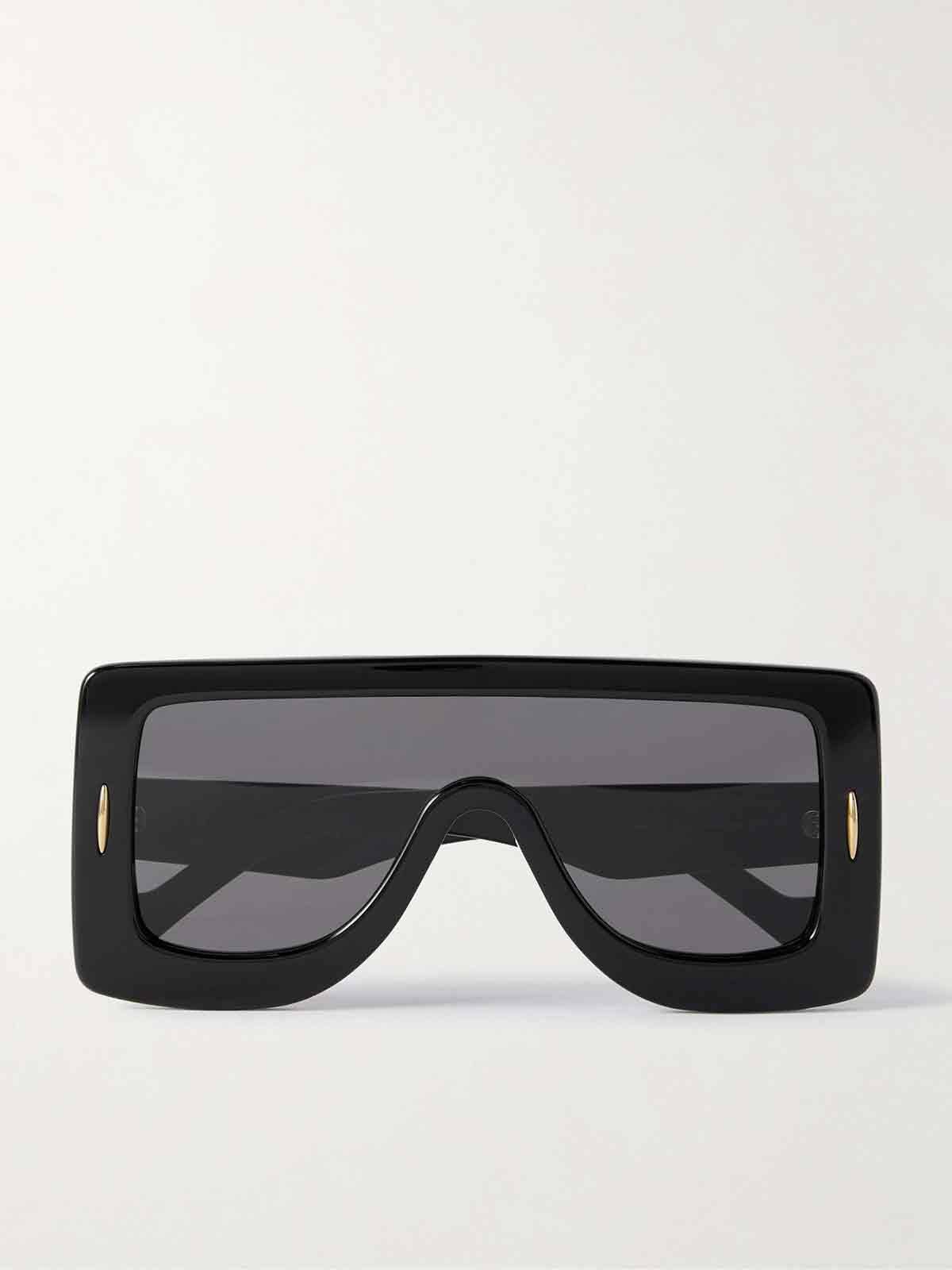 Oversized D-frame acetate sunglasses LOEWE EYEWEAR