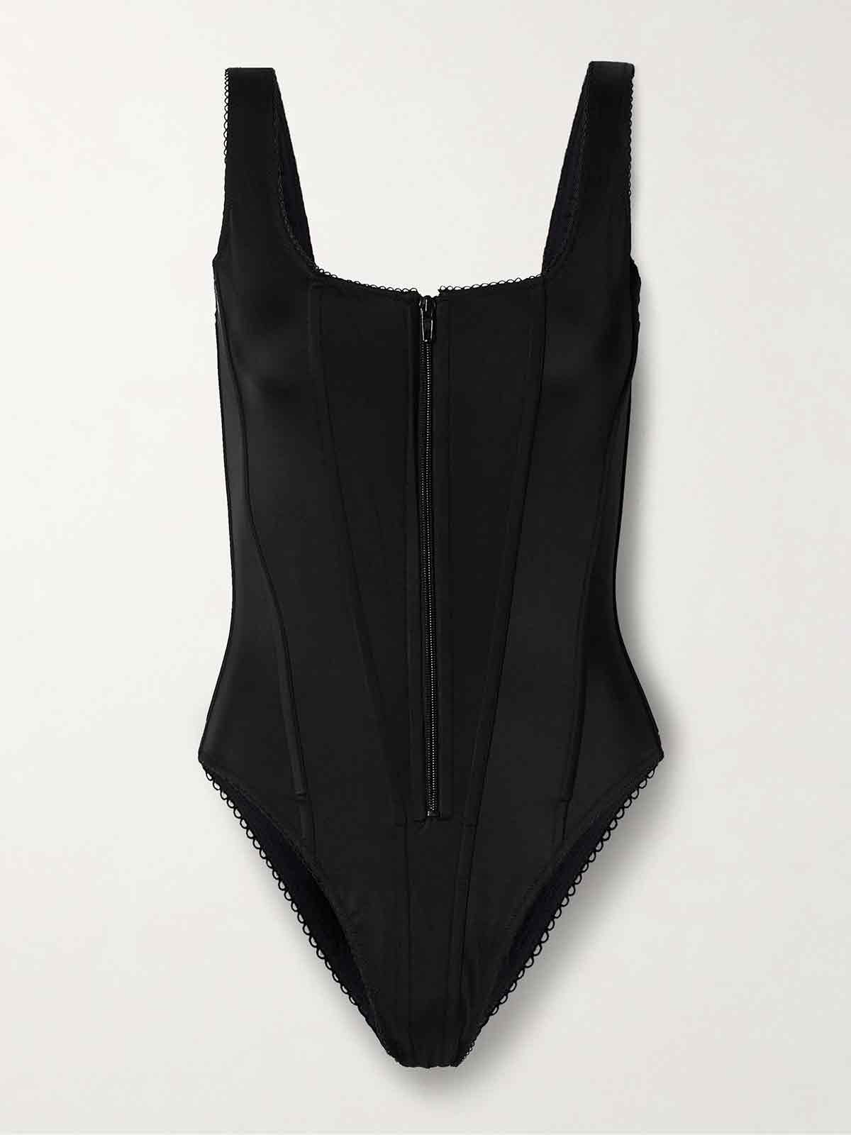 Picot-trimmed swimsuit BALENCIAGA