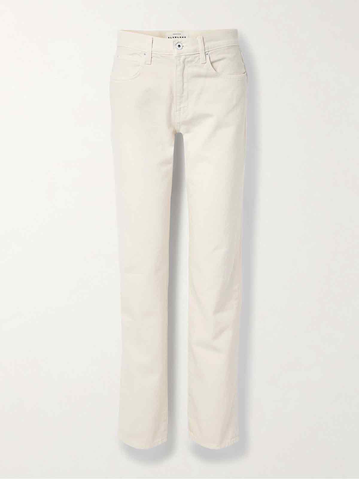 Sophie mid-rise straight-leg jeans SLVRLAKE