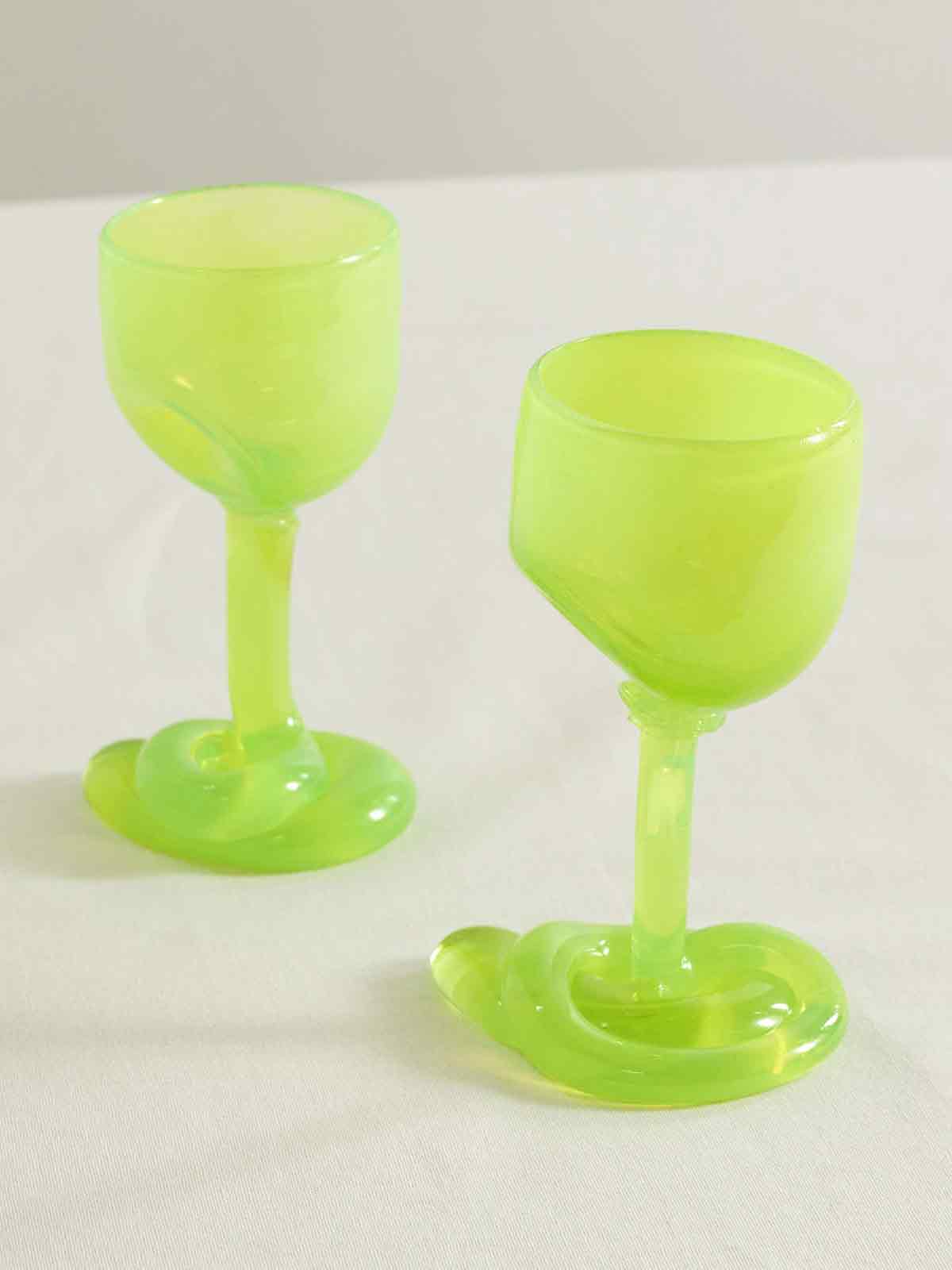 Thaw set of two wine glasses COMPLETEDWORKS