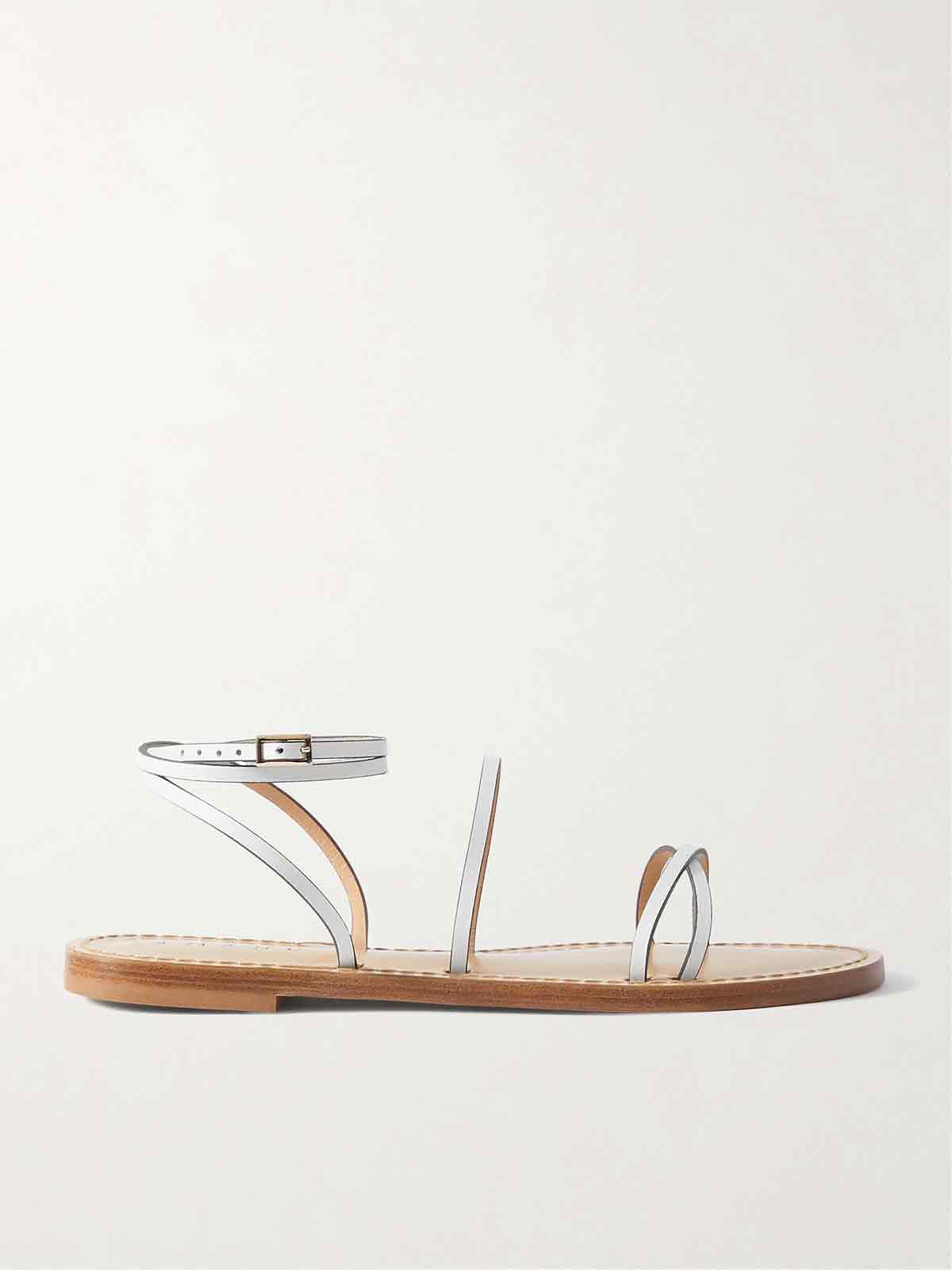 The Constantia leather sandals AMANU STUDIO