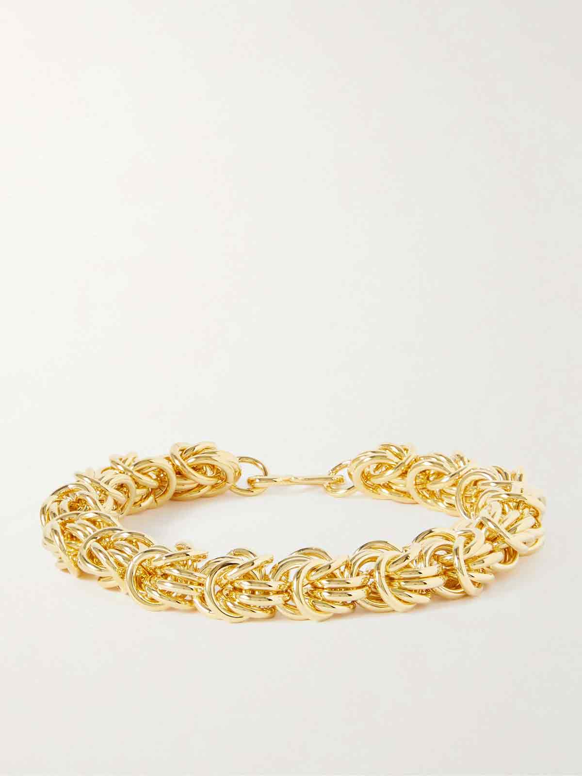 The Flora gold-plated bracelet LIÉ STUDIO