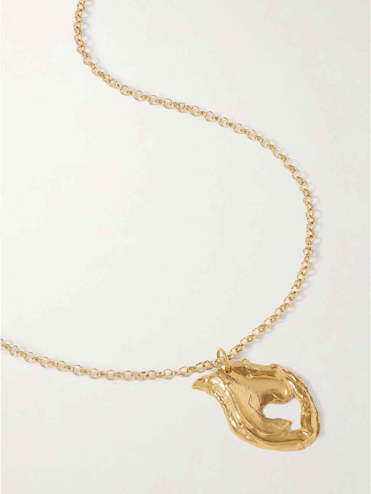 The Spellbinding Amphora gold-plated necklace ALIGHIERI