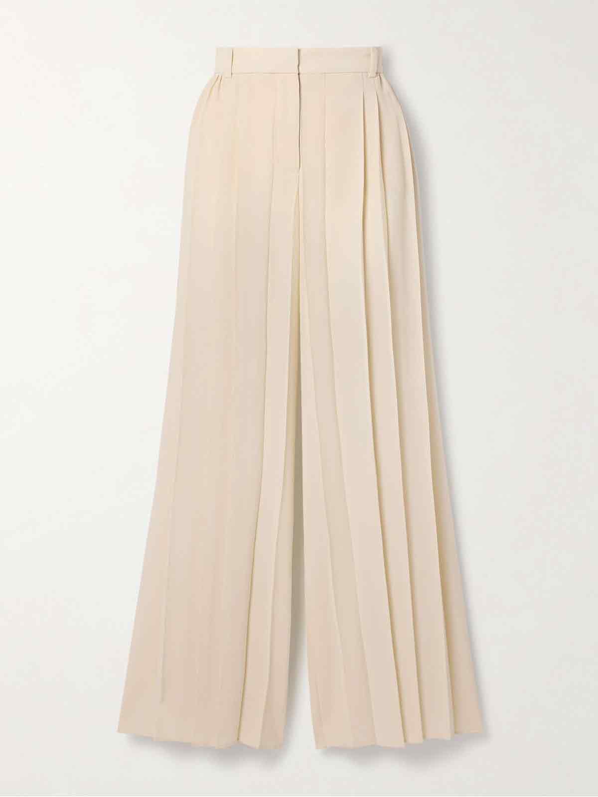 Tibre pleated voile wide-leg pants JOSEPH