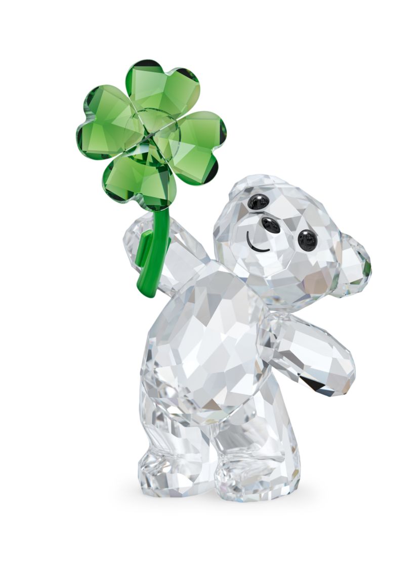 Swarovski Kris Bear Lucky Charm Crystal Figurine