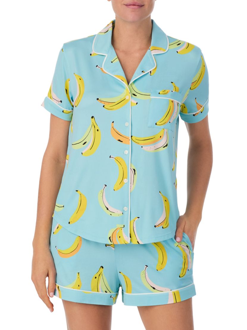 kate spade new york Banana Short-Sleeve Pajamas