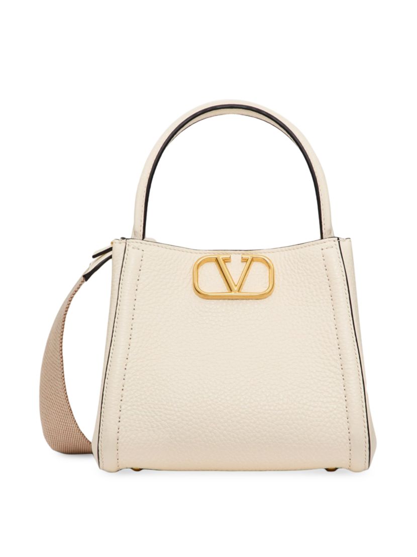 Valentino Garavani Valentino Garavani Alltime Small Handbag in Grainy Calfskin