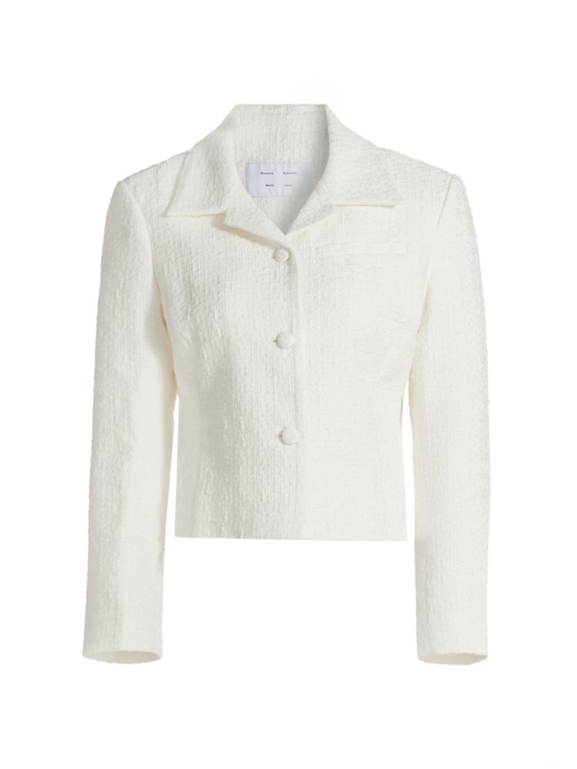 Proenza Schouler White Label Quinn Tweed Jacket