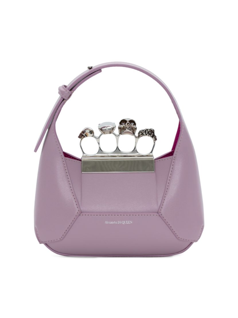 Alexander McQueen The Mini Jewelled Hobo Bag