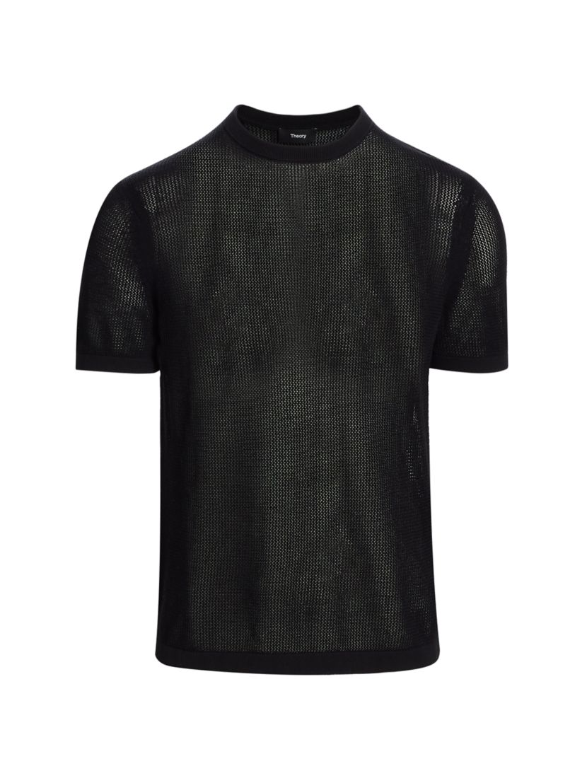 Theory Cairn Knit Short-Sleeve T-Shirt