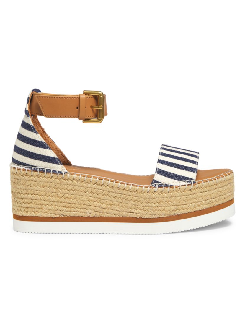 See by Chloé Glyn 55MM Espadrille Wedge Sandals