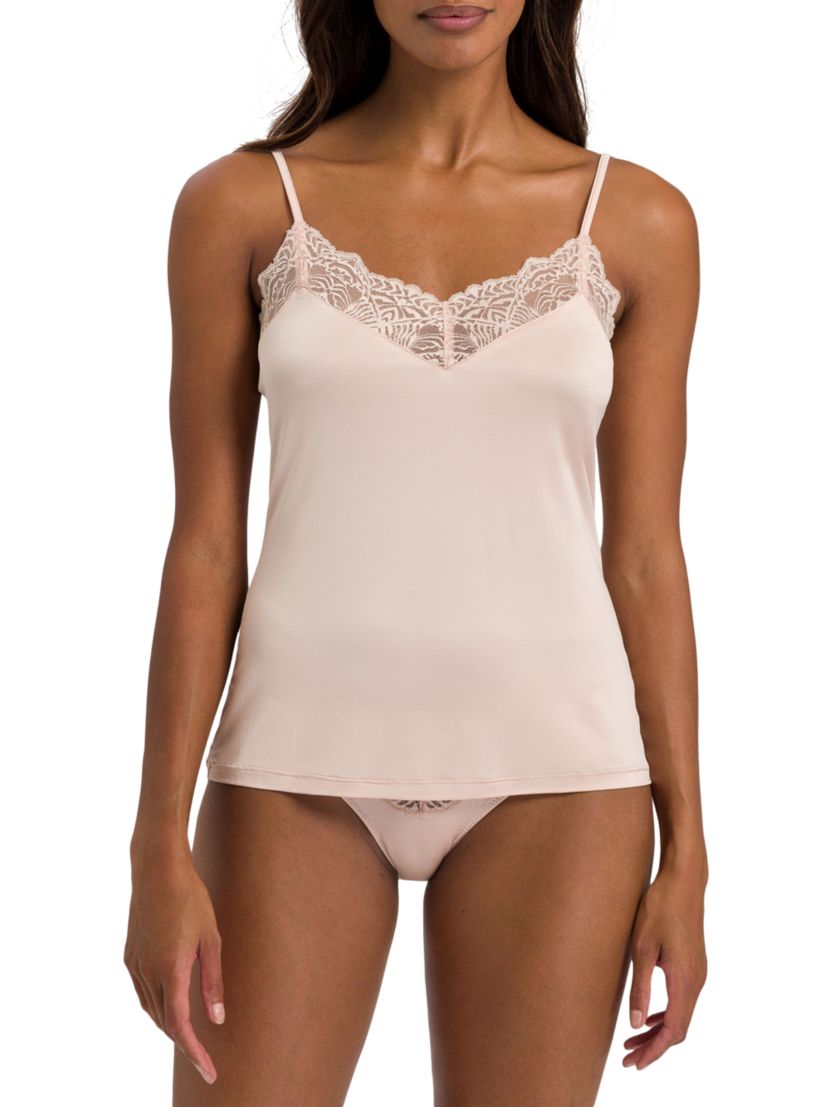 Hanro Josephine Satin Lace Camisole