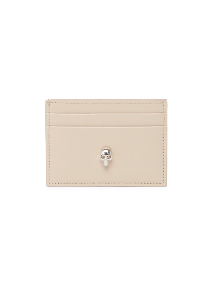 Alexander McQueen Skull Leather Card Case