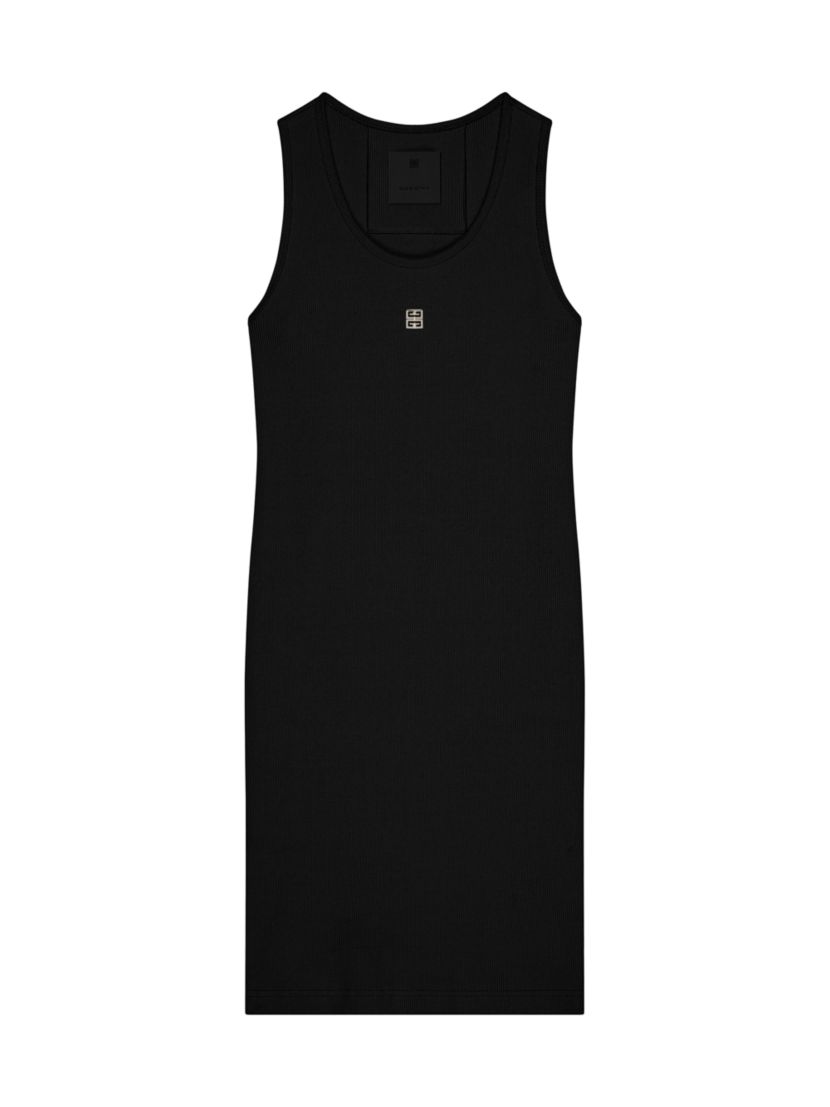 Givenchy Tank Dress in Cotton with 4G Detail