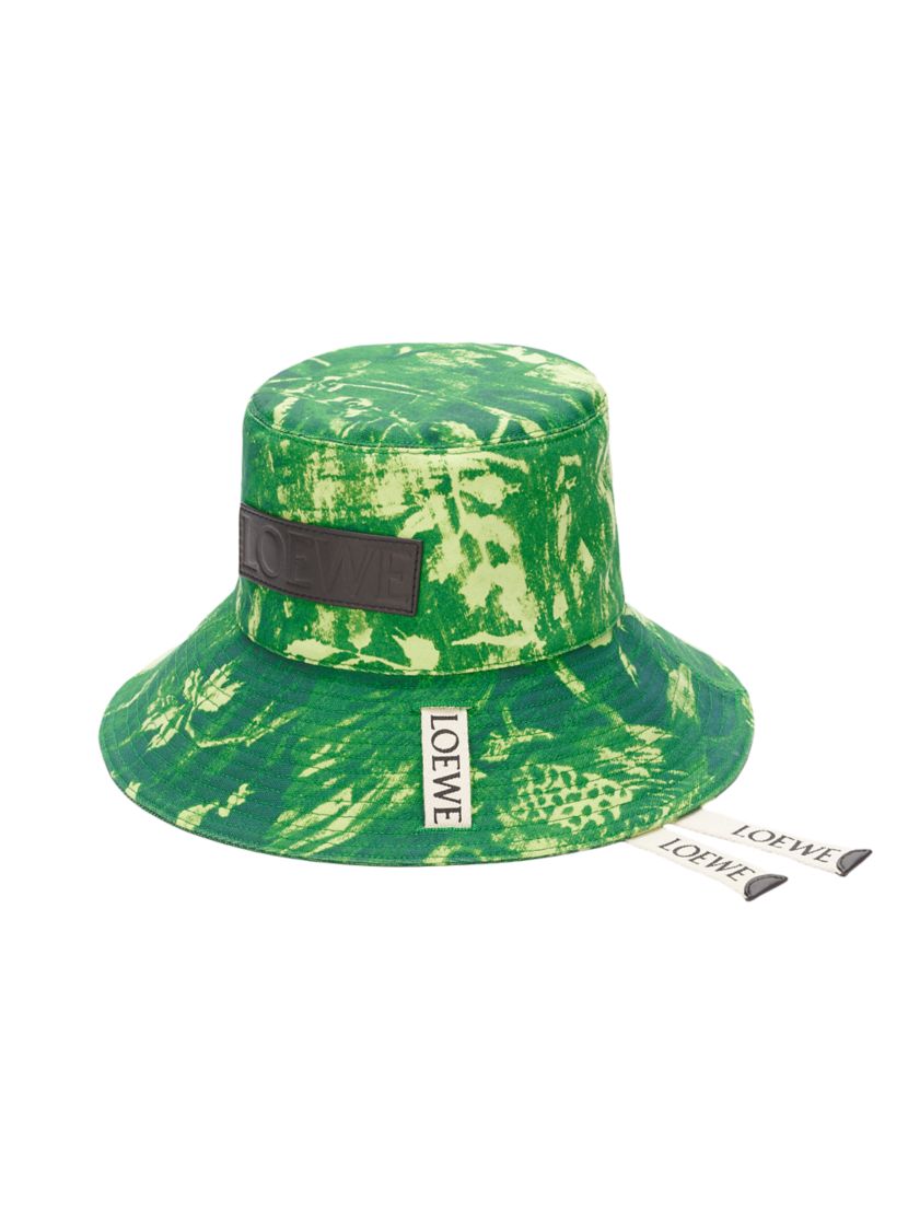 LOEWE LOEWE x Paula's Ibiza Fisherman Logo Bucket Hat