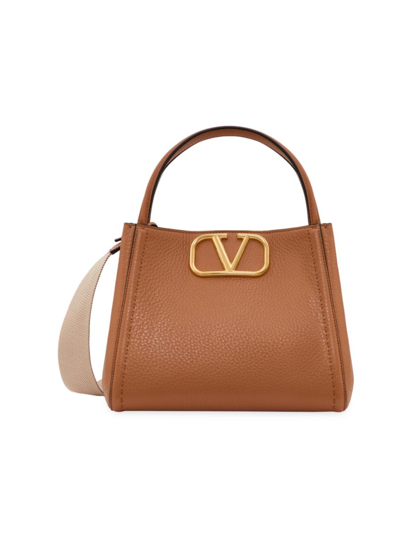 Valentino Garavani Valentino Garavani Alltime Medium Handbag in Grainy Calfskin